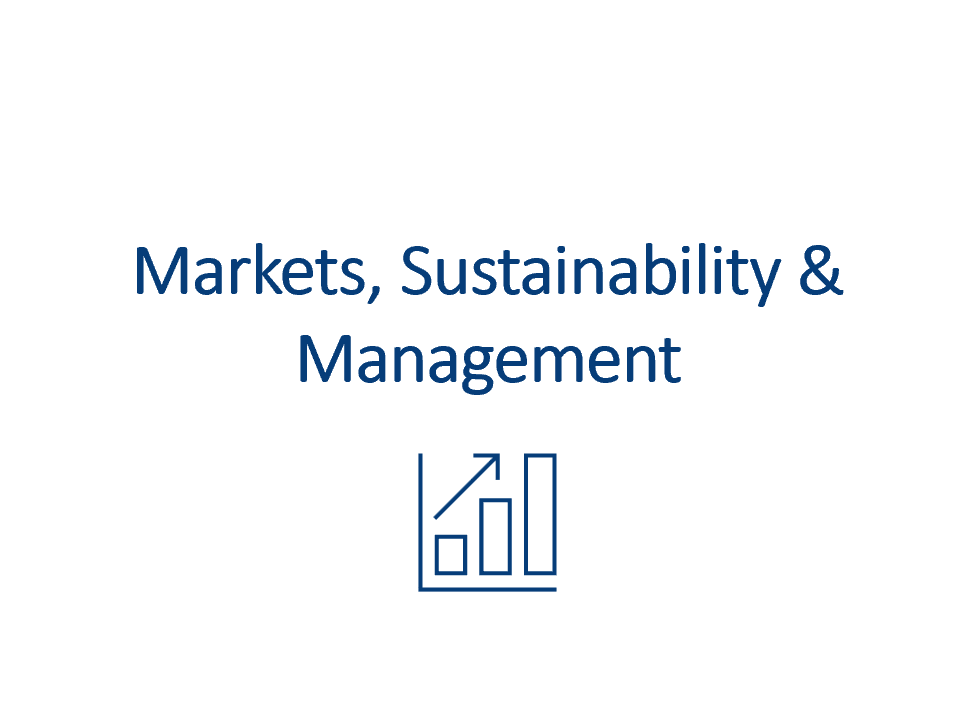 Markets, Sustainability & Management