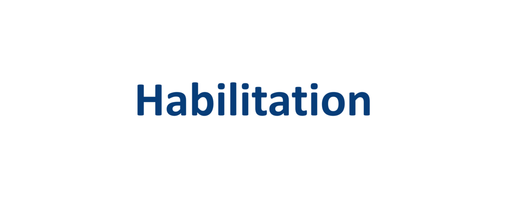 Habilitation