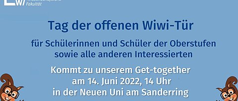 Tag der offenen Wiwi-Tür am 14.06.2022