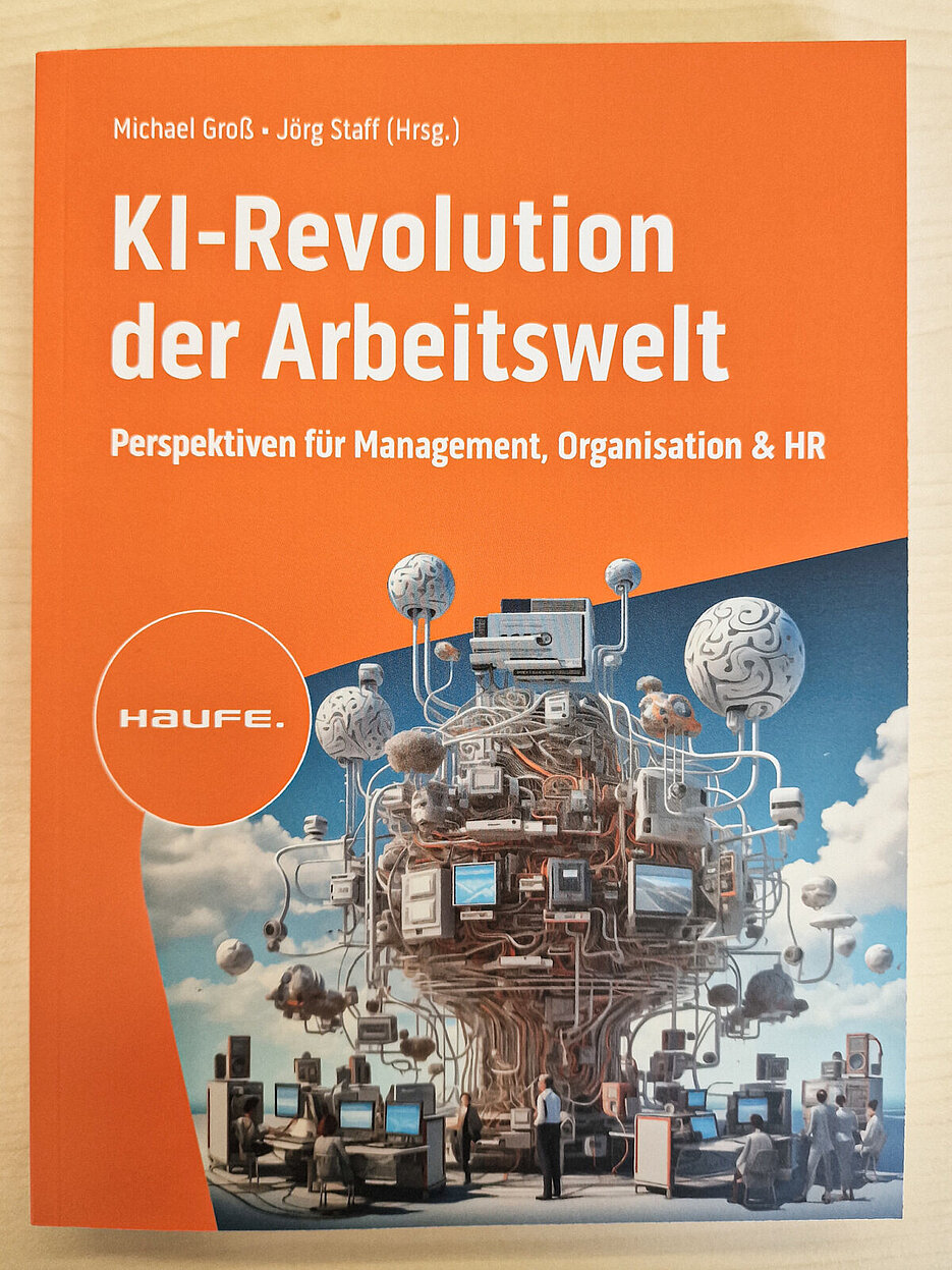 Titelbild des Buches „KI-Revolution der Arbeitswelt“