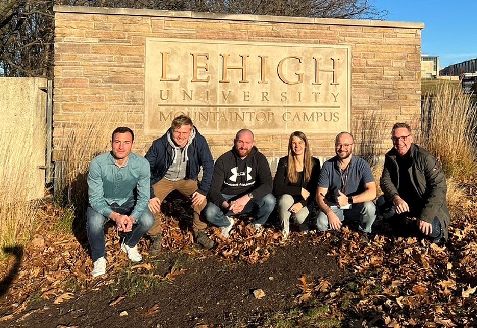 Our team at Lehigh University