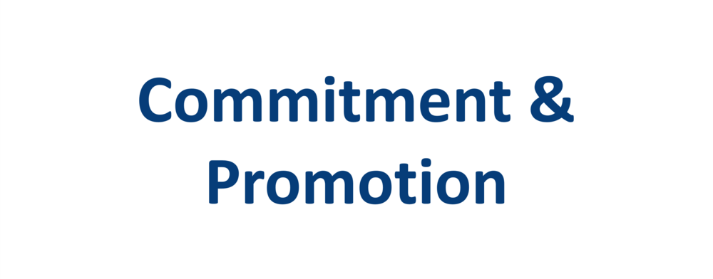 Commitment & Promotion