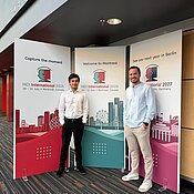 Martin Möhle und Manuel Zall auf der HCI International 2026 in Montréal