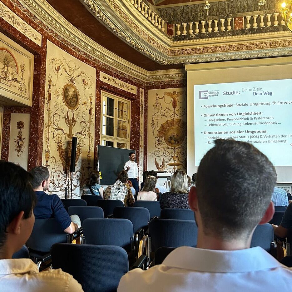 Einblicke der Antrittsvorlesungen am 19. Juli im Toskana-Saal der Würzburger Residenz